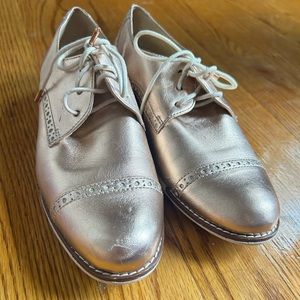 Cole Haan Light Gold Wingtip shoes - Women’s